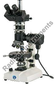 Radicon Trinocular Research Ore Microscope ( Model RTO - 74 )