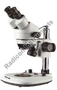 Radicon-trinocular Stereo Zoom Microscope Vision Plus–2000 RTZ Pole Stand