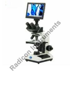 Trinocular Co-axial Research Lcd Microscope