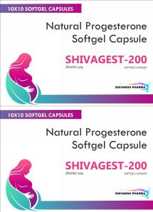 Natural Progesterone Softgel Capsules