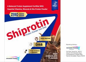 Chocolate Protein Powder with DHA