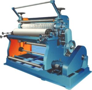 SINGLE FACER PAPER CORRUGATION MACHINE