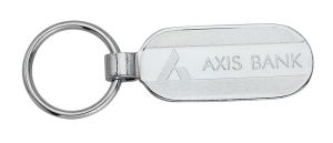 Axis Bank Mild Steel KeyChain