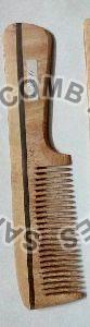 NW05 Handmade Neem Wood Hair Comb