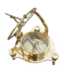 Brass Sundial Compass