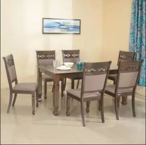 NILKAMAL DEBBY 6 SEATER DINING TABLE SET