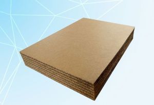 Brown Corrugated Cardboard Sheet