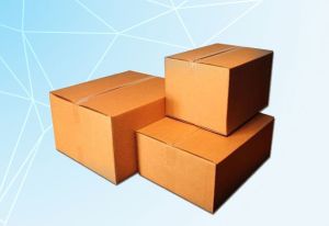 Plain Kraft Corrugated Box