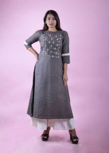 mulmul cotton kurti