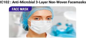 3 layer non woven mask