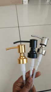 steel lotion dispenser pump for glass handwash bottle