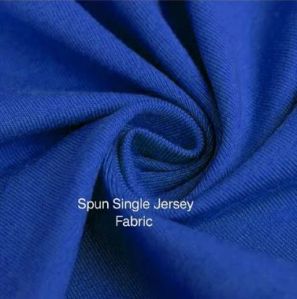 Spun Single Jersey Fabric