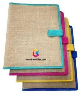 Jute File Folder