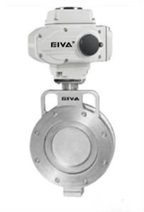 Electric Actuator Operated Off Set Disc High Performance Butterfly Valve