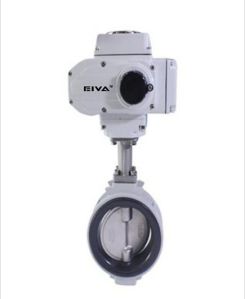 Electrical Actuator Operated Wafer Type Centric Disc Butterfly Valve