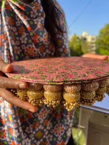 Inflorescence Divine Pichwai Dangler Platter