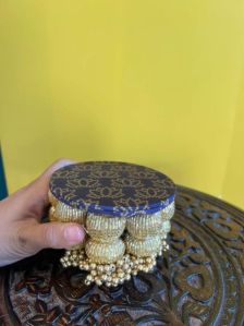 Kamal Bandhej (4 inches) - Multipurpose Mini Dangler Platter