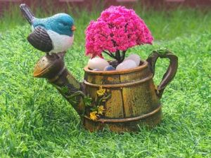 Kettle Bird Garden Decor