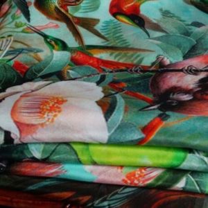 Printed Crepe Fabric