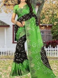 Bandhani Silk Saree