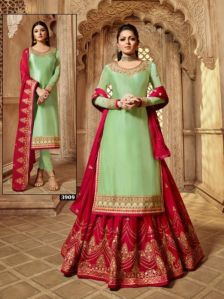 Indo Western Bridal Lehenga Choli