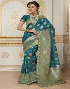 Zardosi Work Saree