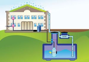 rain water harvesting plant