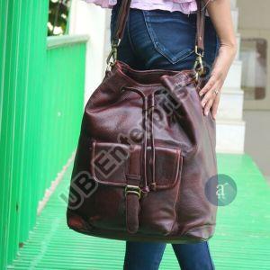 Ladies Genuine Leather Sling Bag