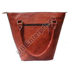 Ladies Leather Shoulder Tote Bag