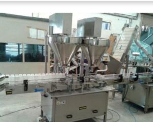 Double Head Dry Syrup Powder Filling Machine