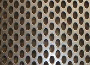 Oval hole Perforated Metal sheet