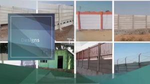 4 Feet Precast Compound Wall