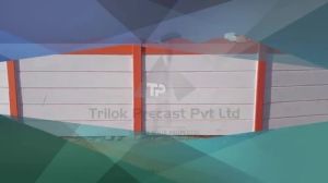 4 Feet Precast Compound Wall
