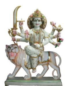 Marble Durga Statue