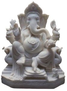 Marble Ganpati Statue