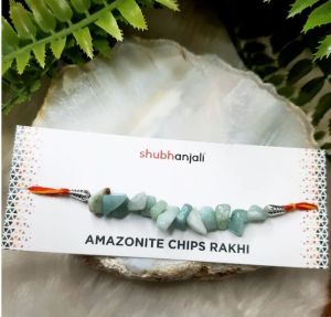 Amazonite Chips Rakhi