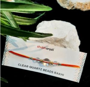 Clear Quartz Rakhi