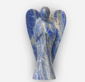large lapis lazuli angel statue