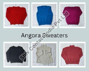 Used Imported Second Hand Ladies Angora Sweater