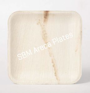 8 Inch Square Areca Leaf Plate