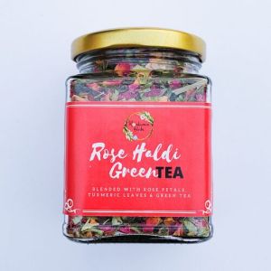 Rose Haldi Green Tea