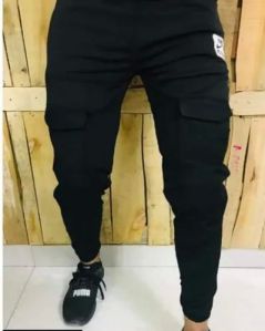 Mens Black Track Pant