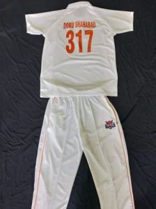 White Cricket Uniform