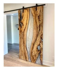 Epoxy Resin Wooden Door