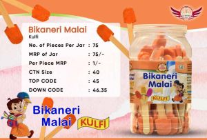 Bikaneri Malai Kulfi Flavoured Lollipop
