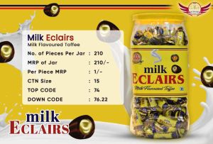Eclairs Milk Flavoured Toffee