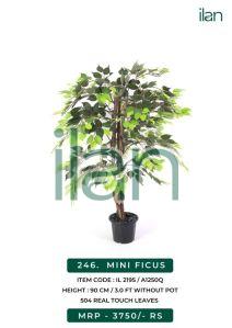 mini ficus 2195 artificial trees