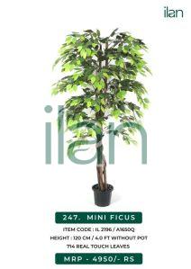 mini ficus 2196 decorative artificial plants