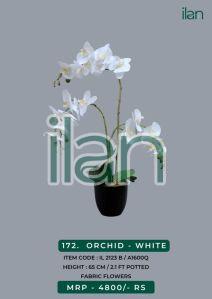 orchid - white 2123 b artificial plants