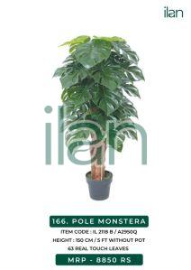 pole monstera 2118 b artificial plants